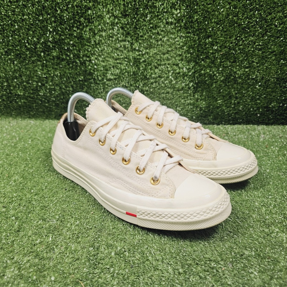 Converse Chuck Taylor All-Star 70 Ox Carhartt WIP Natural Sneakers Mens 7.5